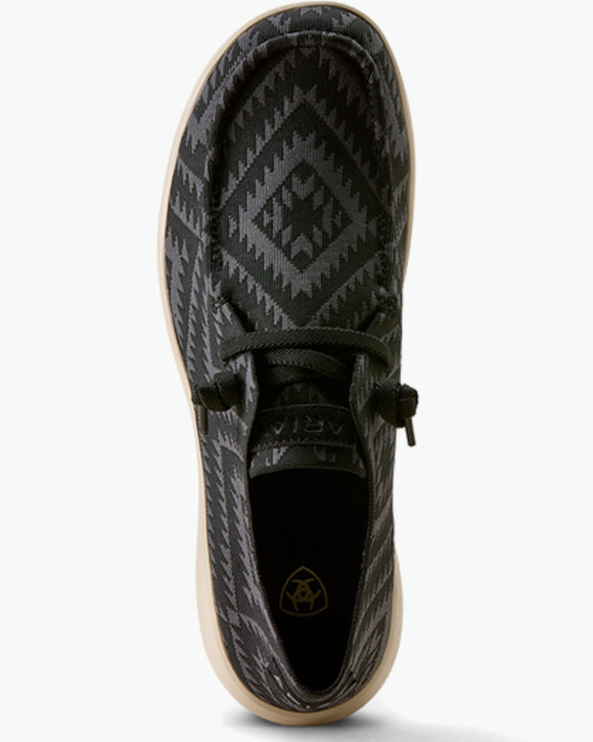 Image #4 - Ariat Men's Hilo Casual Shoes - Moc Toe, Black, hi-res