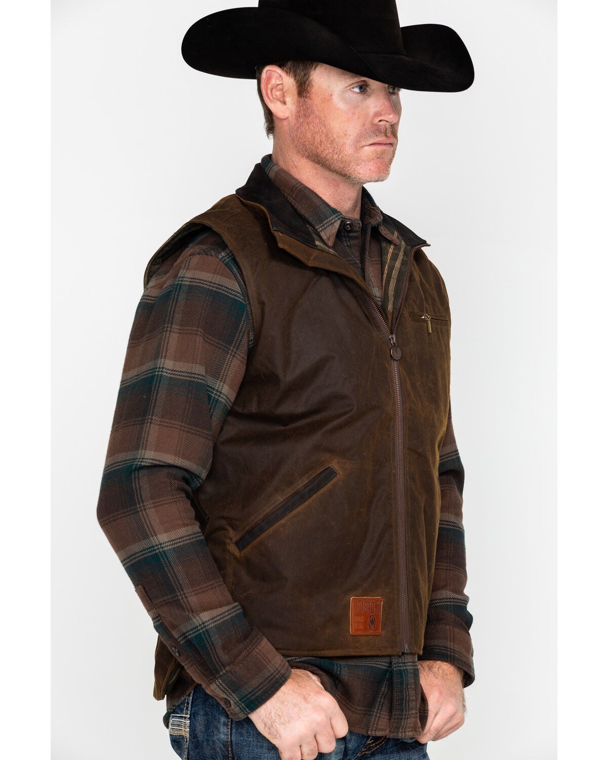 outback oilskin vest