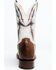 Dan Post Men's Watersnake Western Boots - Broad Square Toe, Tan, hi-res