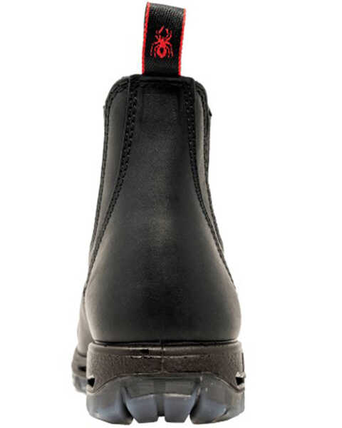 Image #4 - Redback Boots Men's Easy Escape Pull-On Chelsea Boots - Steel Toe, Black, hi-res