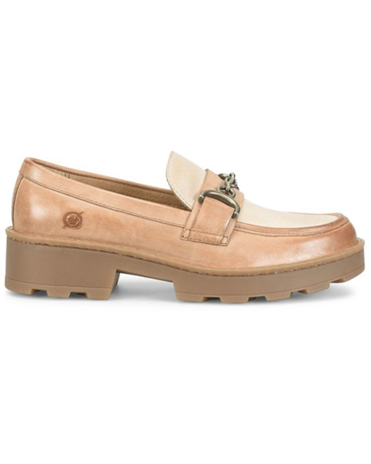 Image #2 - Born Women's Carrera Buckle Penny Loafers, Brown, hi-res