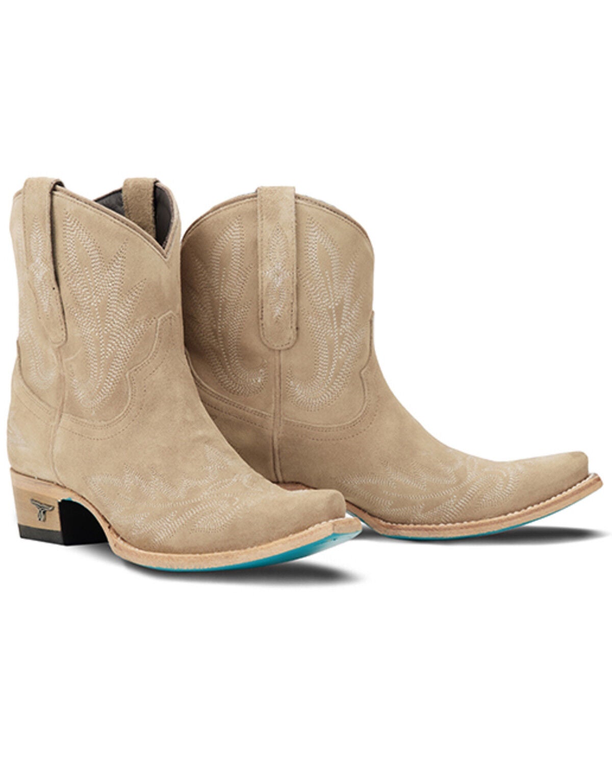 Lane Women's Lexington Western Booties - Snip Toe, Coffee, hi-res