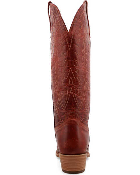 Image #5 - Black Star Women's Victoria Tall Western Boots - Snip Toe, Red, hi-res