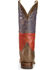 Image #7 - Roper Women's Distressed Texas Flag Cowgirl Boots - Square Toe, , hi-res