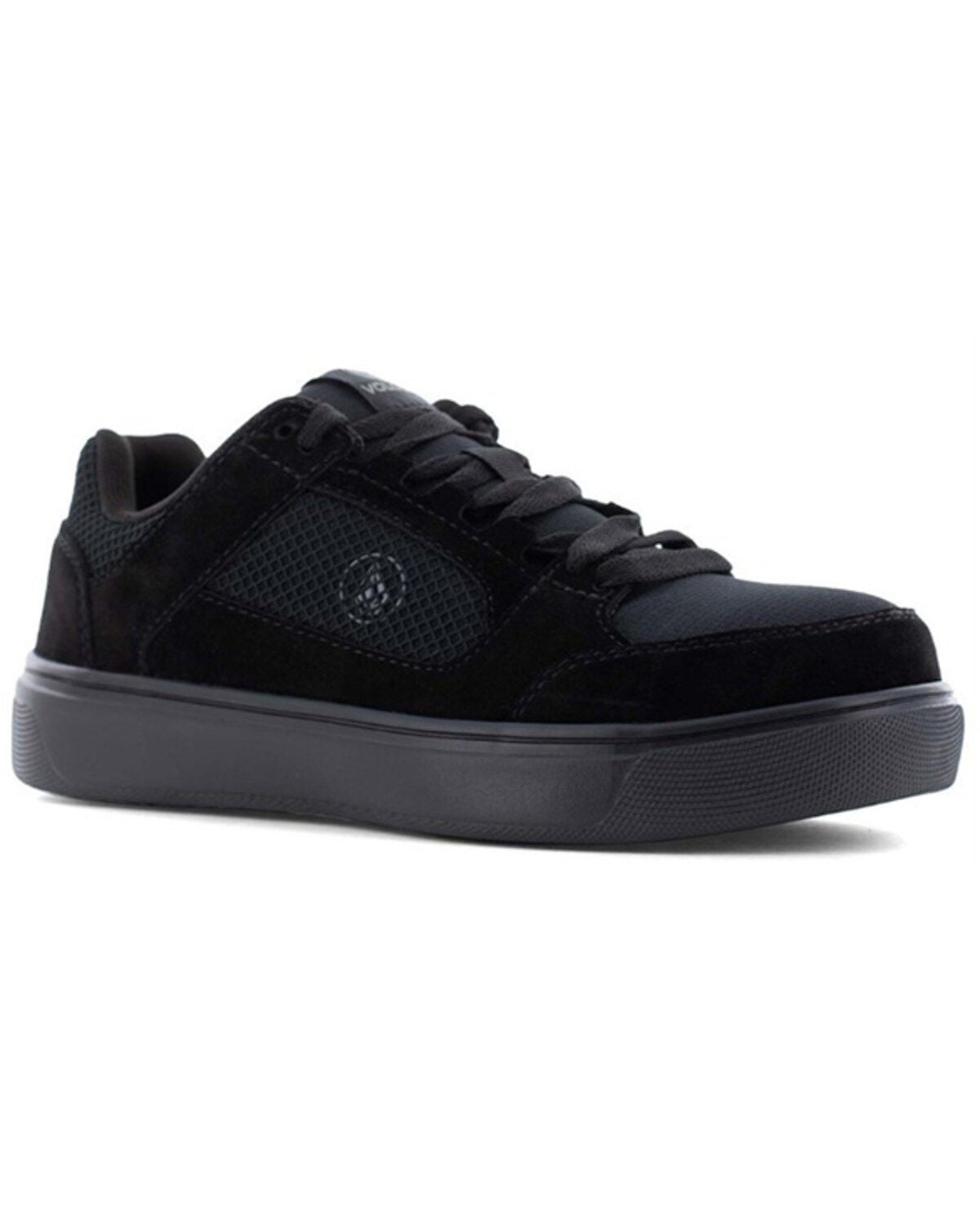 Volcom Men's Evolve Skate Inspired Work Shoes - Composite Toe, Black, hi-res