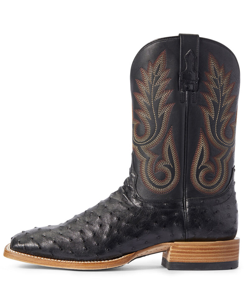 Ariat Men�s Barker FullQuill Ostrich Western Boots Wide