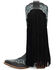 Image #3 - Dingo Women's Tequila Sunrise Fringe Western Boots - Snip Toe, Black, hi-res