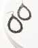 Image #1 - Shyanne Women's Enchanted Forest Pewter Teardrop Earrings, Pewter, hi-res