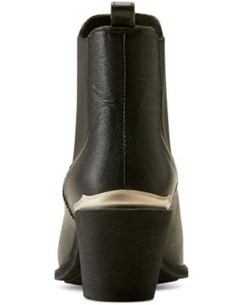 Image #3 - Ariat Women's Bradley Booties - Snip Toe , Black, hi-res
