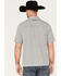 Cinch Men's ARENAFLEX Stripe Short Sleeve Polo Shirt , White, hi-res