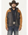 Image #1 - Cinch Men's Hooded Softshell Jacket, Charcoal, hi-res