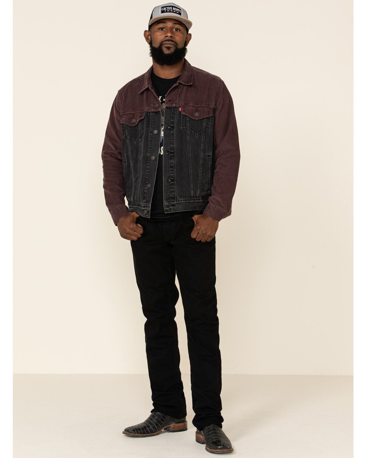 Image #2 - Levi's Men's Snapback Trucker Jacket, , hi-res