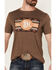 Image #3 - Red Dirt Hat Men's Copper Southwestern Print Logo Short Sleeve Graphic T-Shirt, , hi-res
