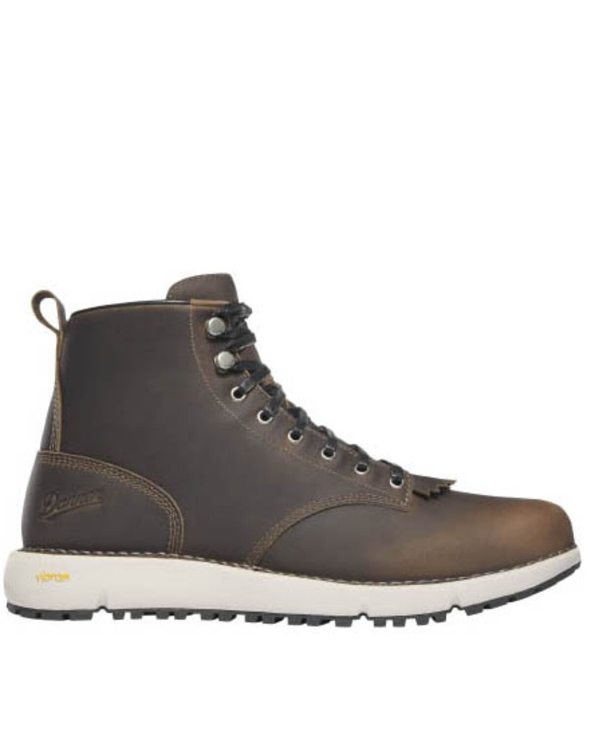Image #2 - Danner Men's 917 Logger Boots - Soft Toe, Dark Brown, hi-res