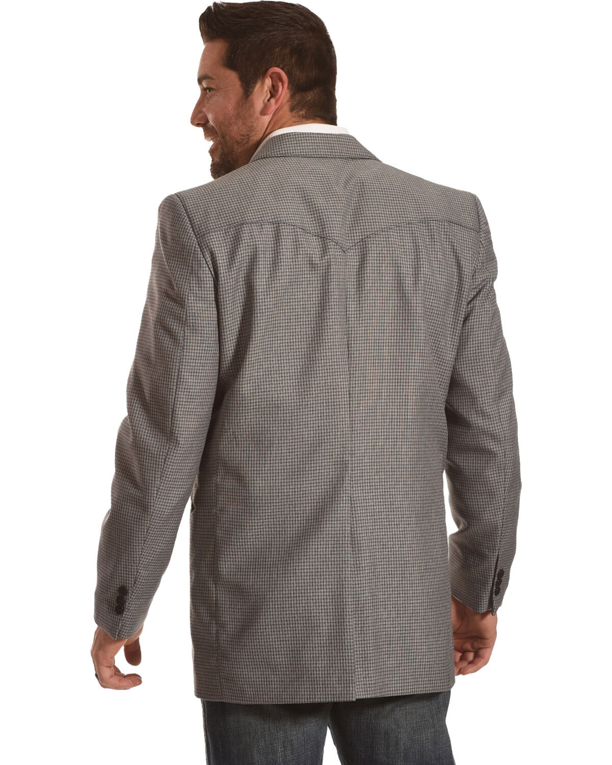 Image #3 - Circle S Men's Carson City Graphite Sport Coat - Reg & Long, , hi-res