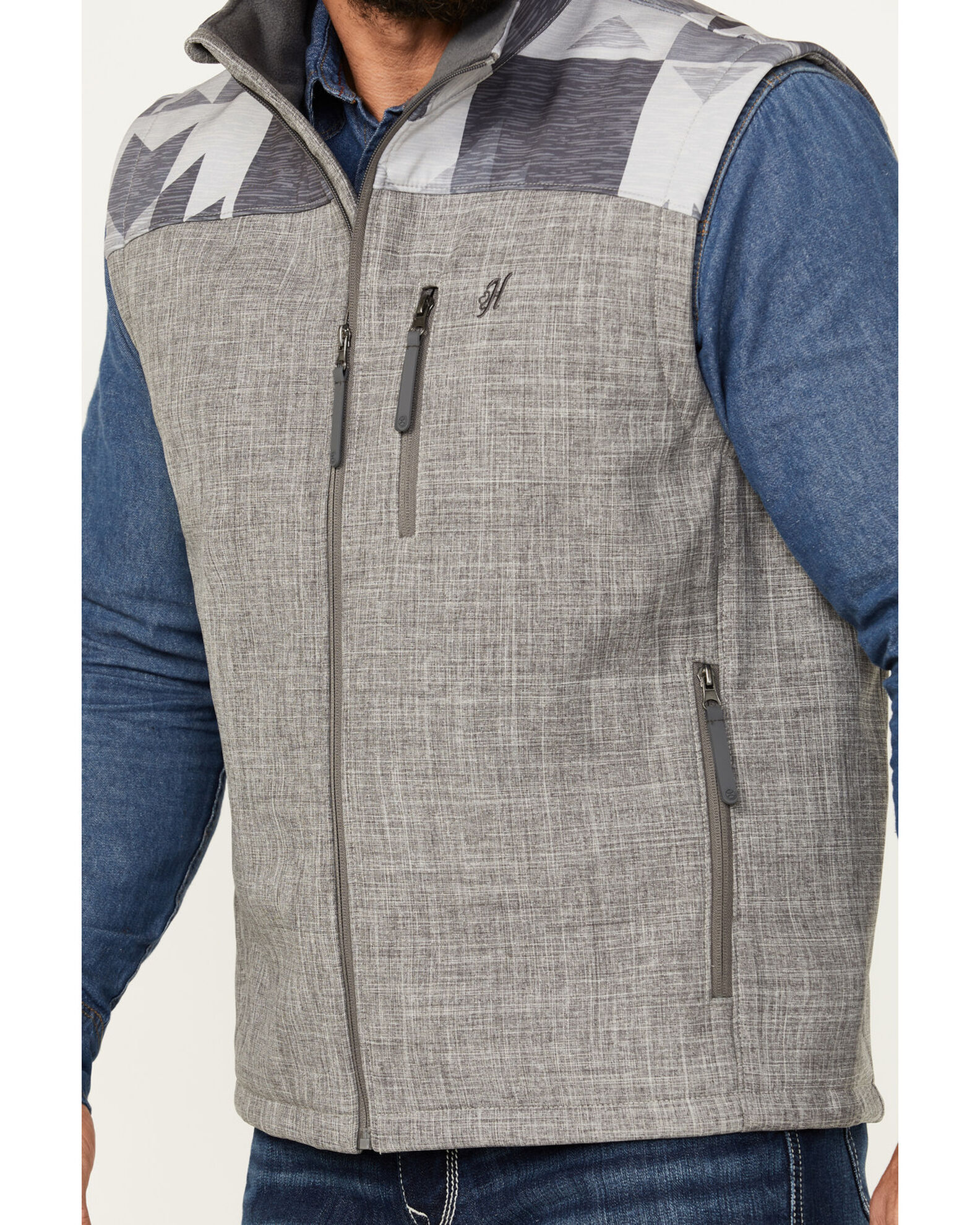 Hooey softshell vest top