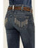 Image #2 - Ariat Women's R.E.A.L Dark Wash Perfect Rise Haylan Bootcut Jeans, Dark Wash, hi-res