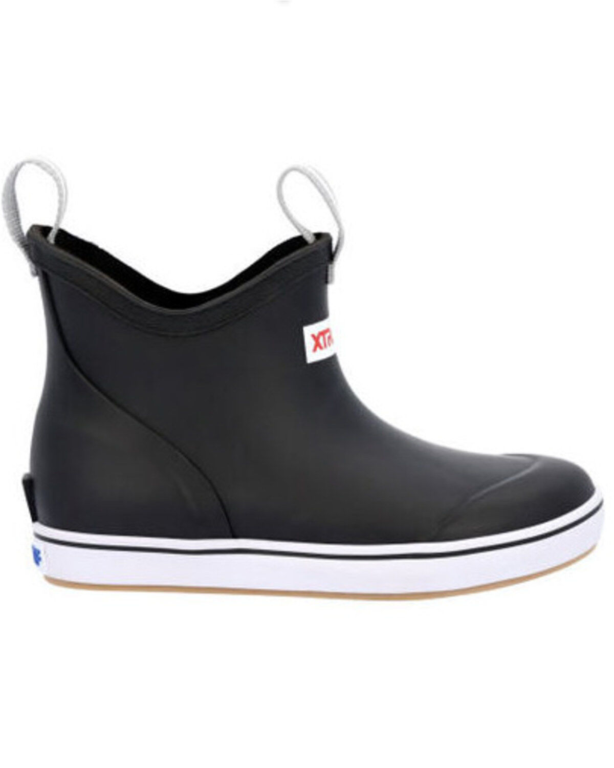 Image #2 - Xtratuf Boys' Ankle Deck Boots - Round Toe, Black, hi-res