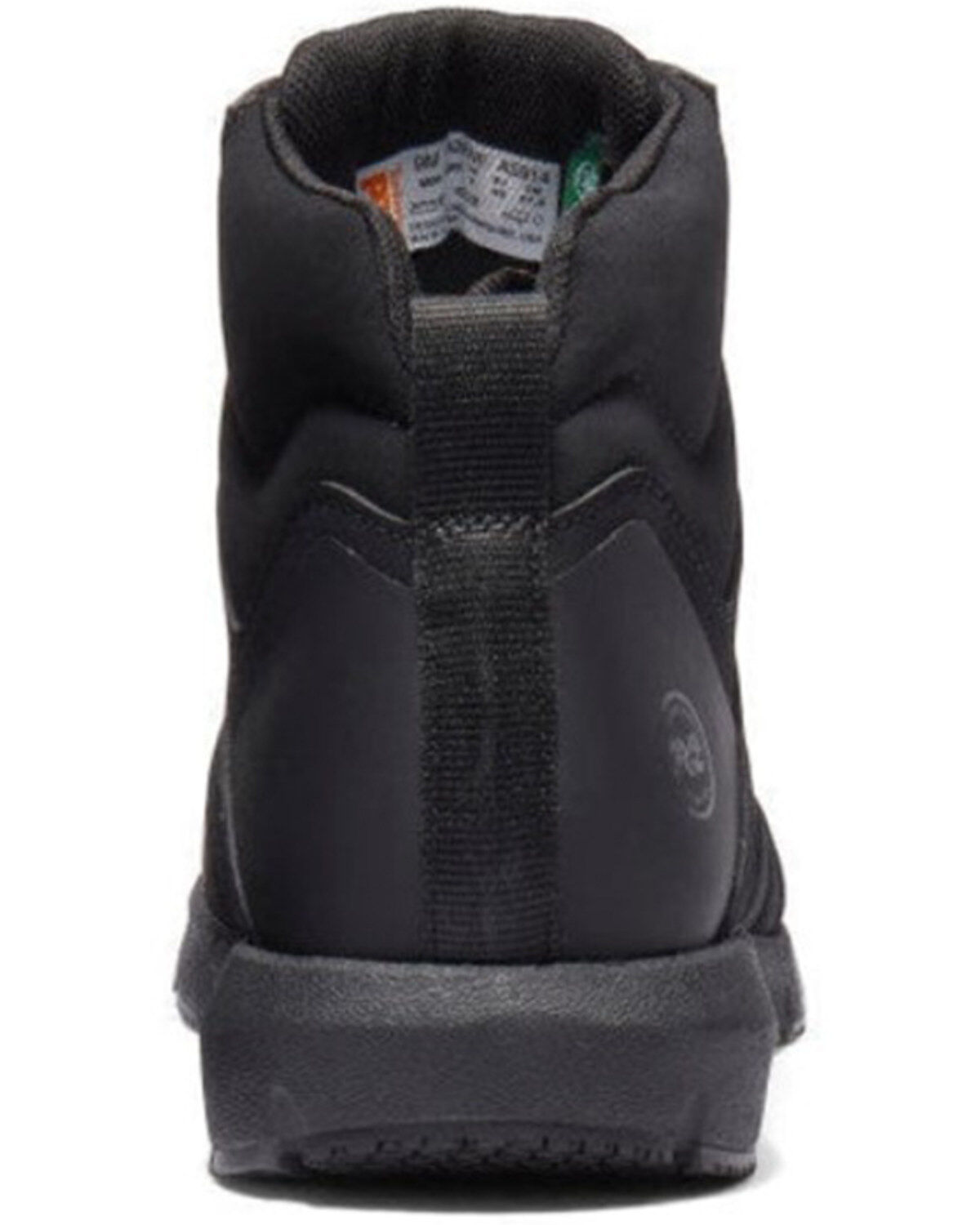Image #4 - Timberland PRO Men's 6" Radius Mid Work Boots - Composite Toe, Black, hi-res