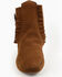 Minnetonka Men's Two-Button Softsole Moccasin Boots - Round Toe, Brown, hi-res