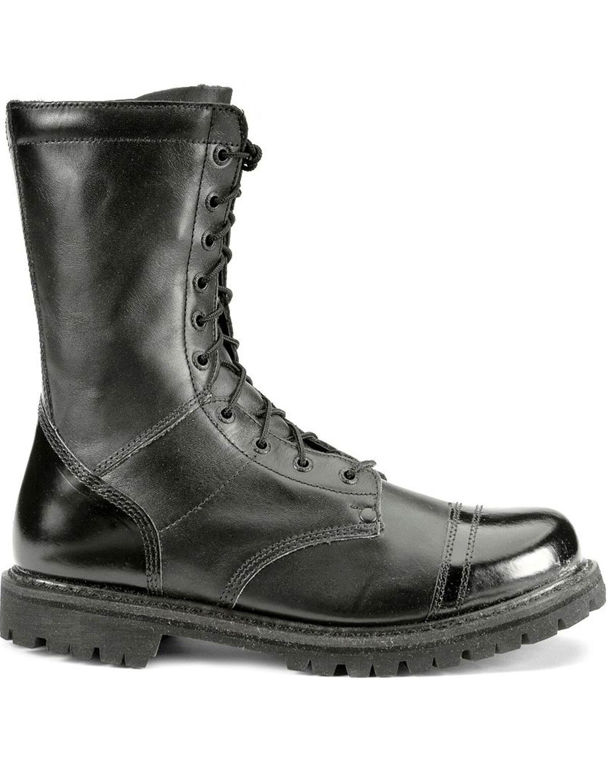 Image #2 - Rocky Men's Military Jump Boots, Black, hi-res