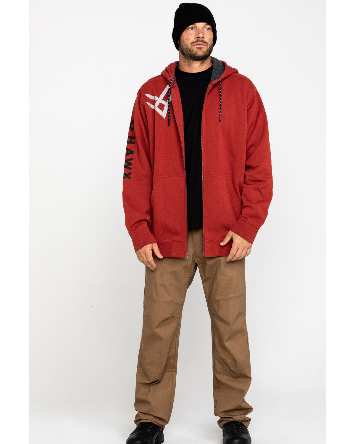 red sherpa lined jacket