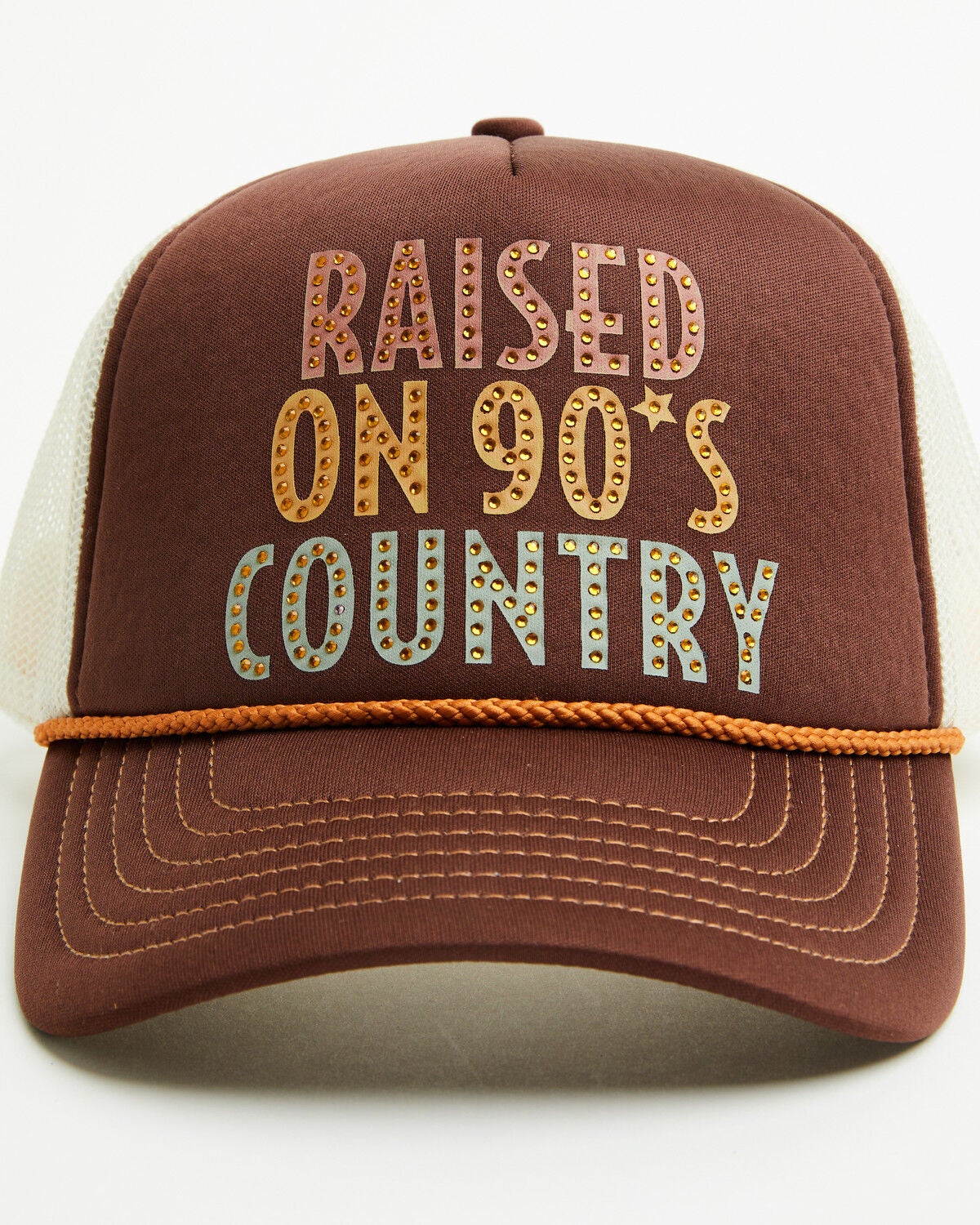 Idyllwind Women's Raised on 90's Country Ball Cap, Brown, hi-res