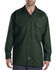 Image #1 - Dickies Men's Solid Twill Button Down Long Sleeve Work Shirt, , hi-res