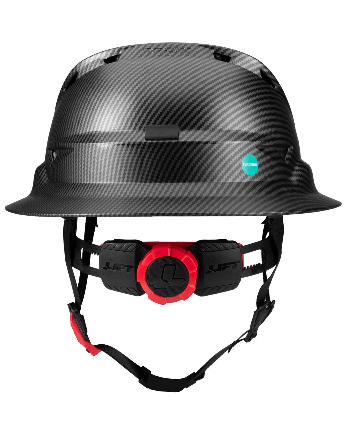 Image #5 - Lift Safety Radix Full Brim Vented Hard Hat, Black, hi-res