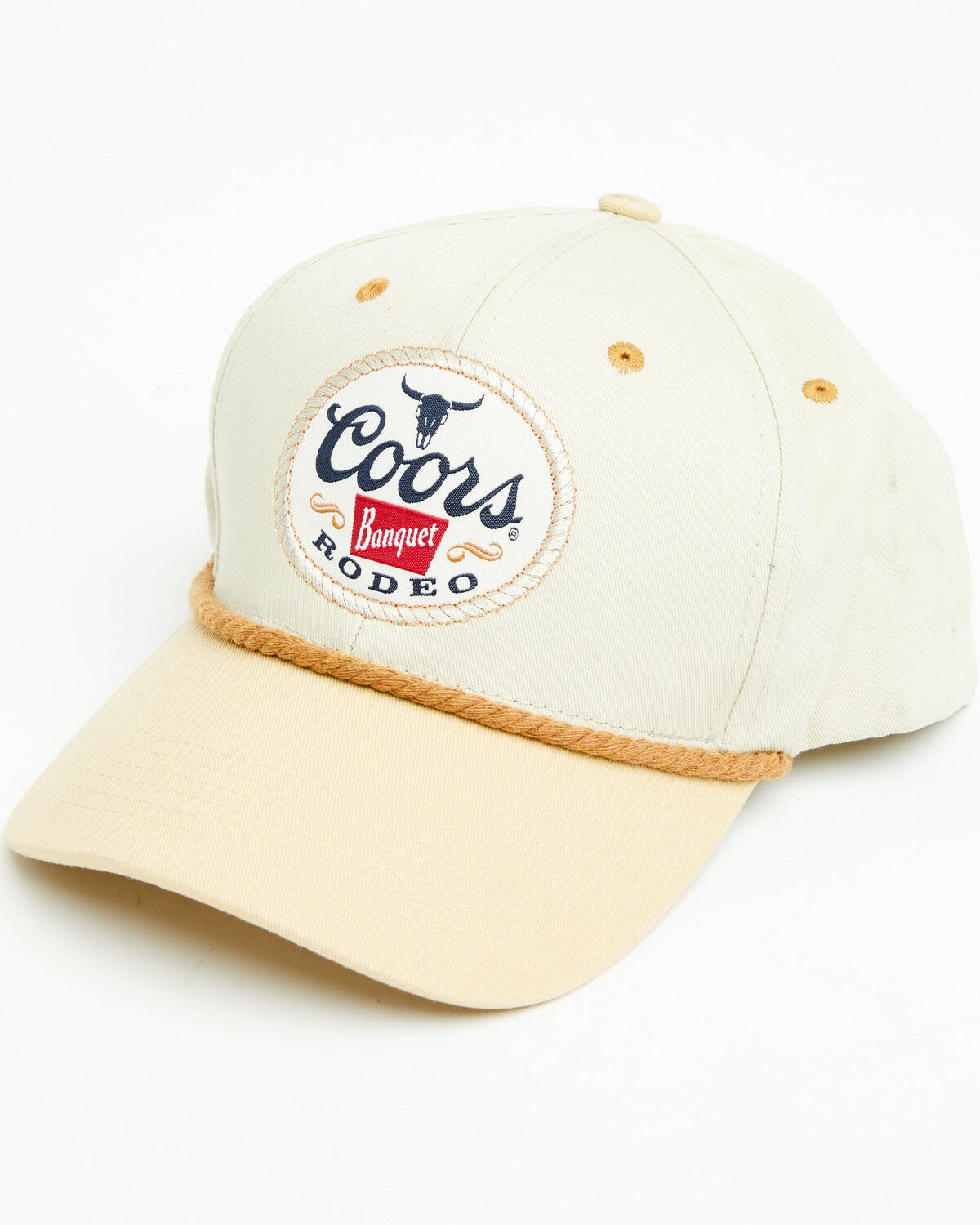 Image #1 - Coors Men's Rodeo Coors Banquet Ball Cap, Cream, hi-res