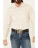 Ariat Men's Sand Jurlington Retro Solid Long Sleeve Snap Western Shirt , Tan, hi-res
