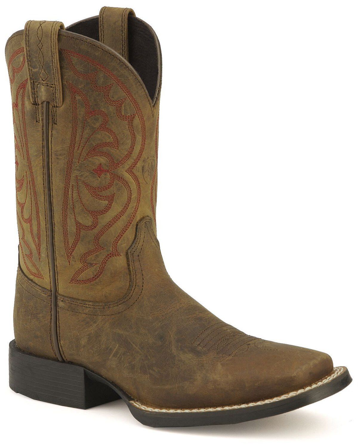 Ariat Kids Quickdraw 5 Distressed Brown