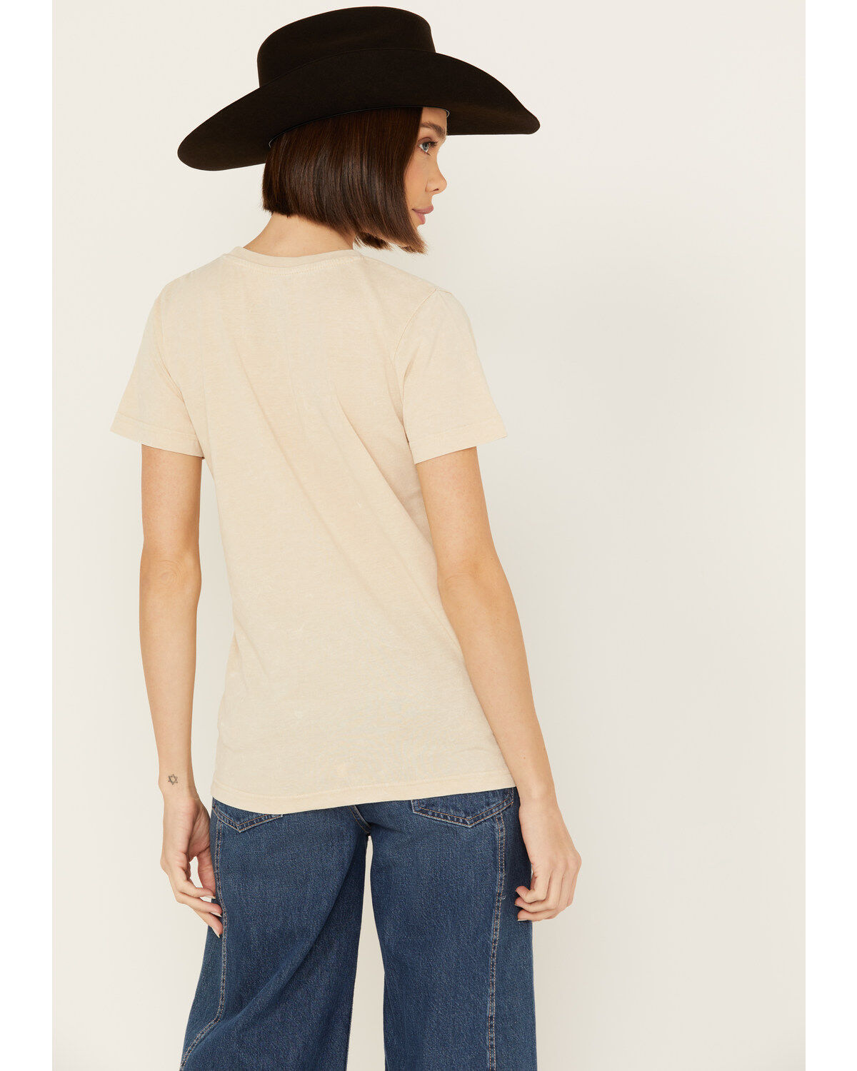 Image #4 - Coors Women's OG Coors Cowboy Short Sleeve Graphic Tee, Cream, hi-res