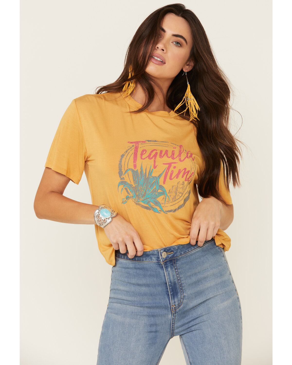 yellow cowgirl shirt