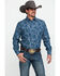 Image #1 - Wrangler Retro Men's Large Paisley Print Long Sleeve Western Shirt , , hi-res