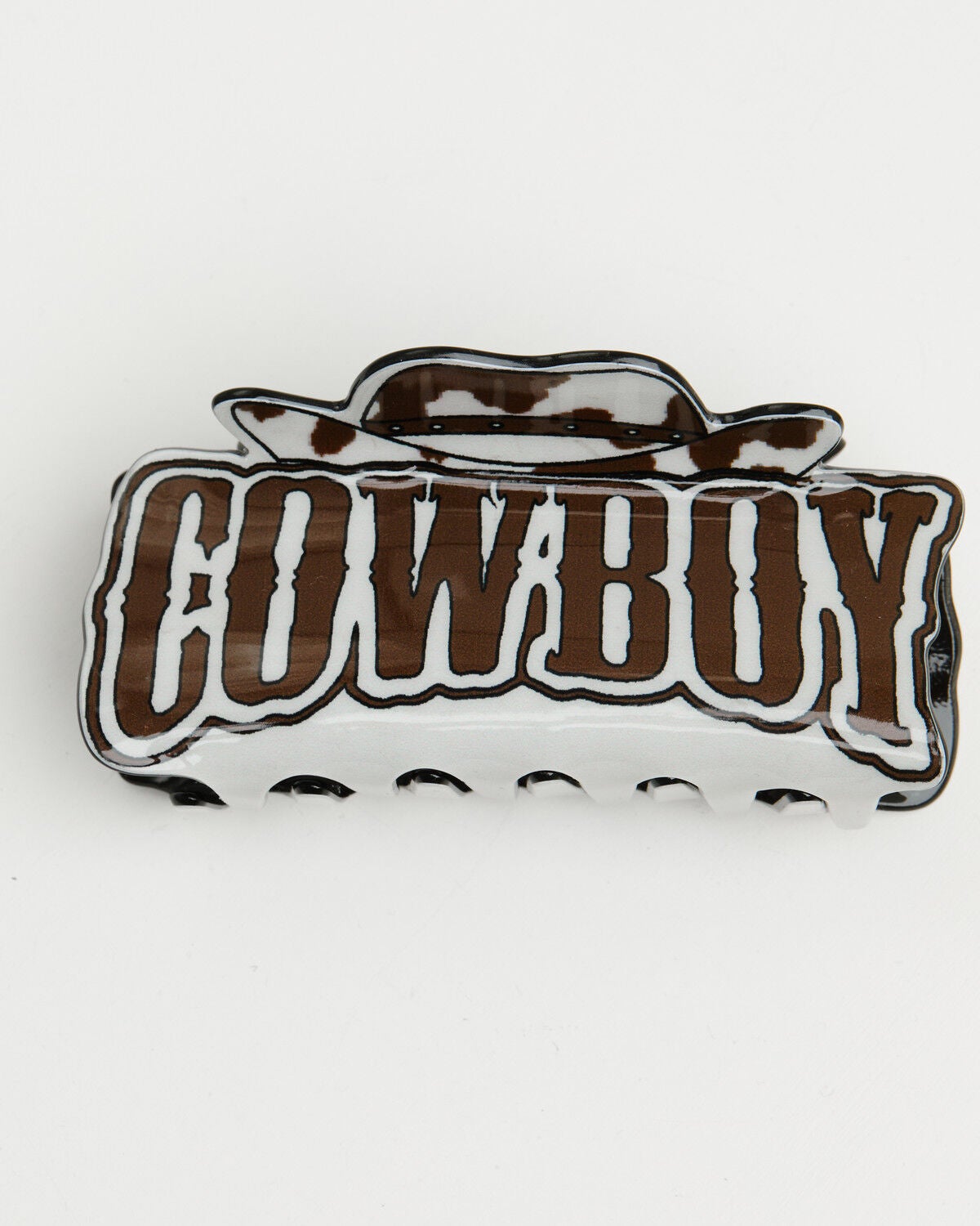 Image #2 - Idyllwind Women's Windsor Cowboy Hat Claw Clip, Brown, hi-res