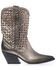 Image #2 - Golo Women's Reverse Woven Shaft Western Fashion Boots - Snip Toe, Steel Blue, hi-res