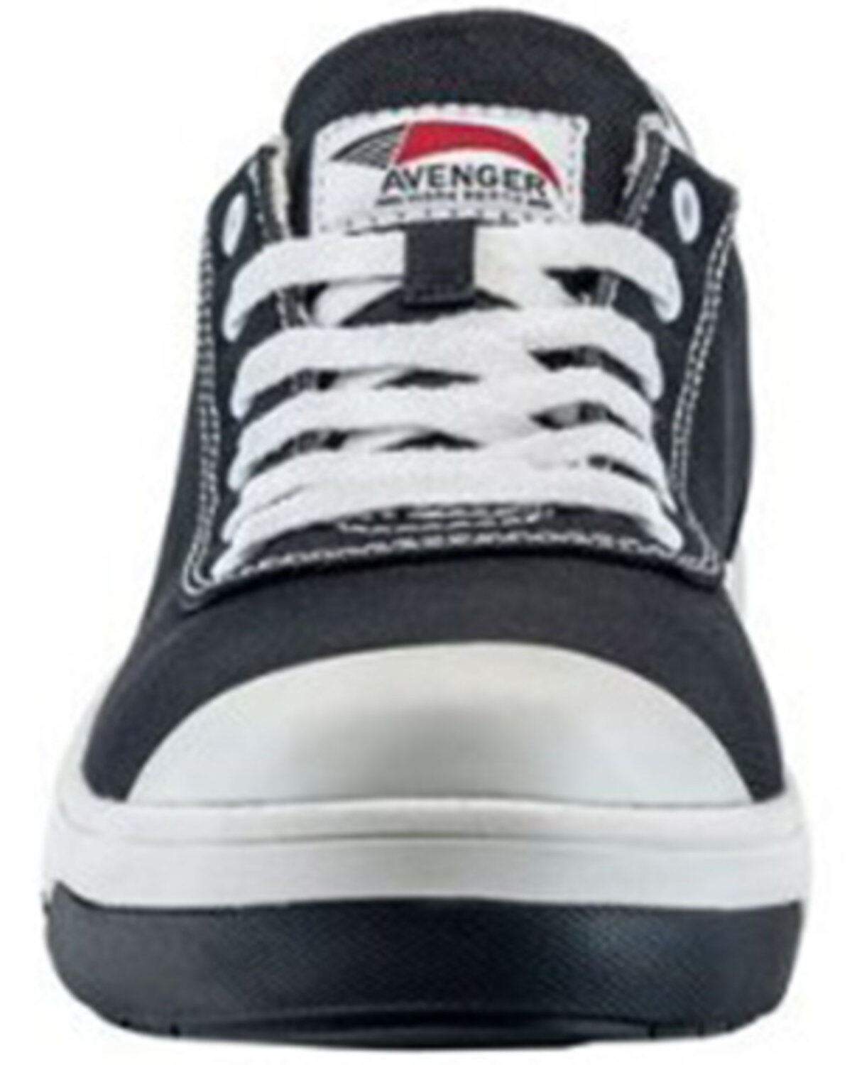 Image #4 - Avenger Men's Blade 6" Eye Lace-Up Work Shoes - Carbon Safety Toe, Black, hi-res