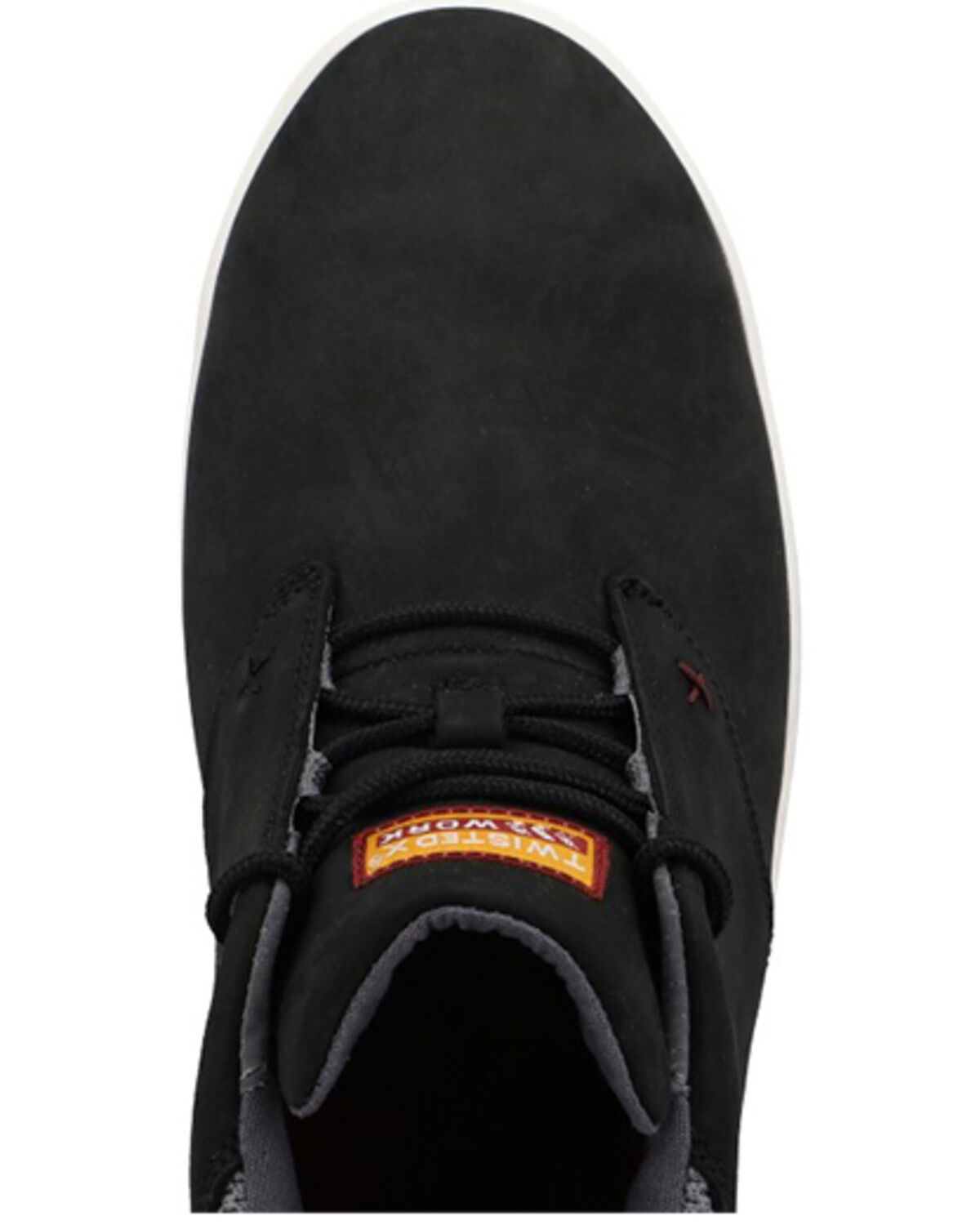 Image #6 - Twisted X Men's Work Kicks Shoes - Nano Composite Toe, Black, hi-res
