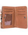 Myra Bag Women's Innovation Hair-On Wallet, Brown, hi-res