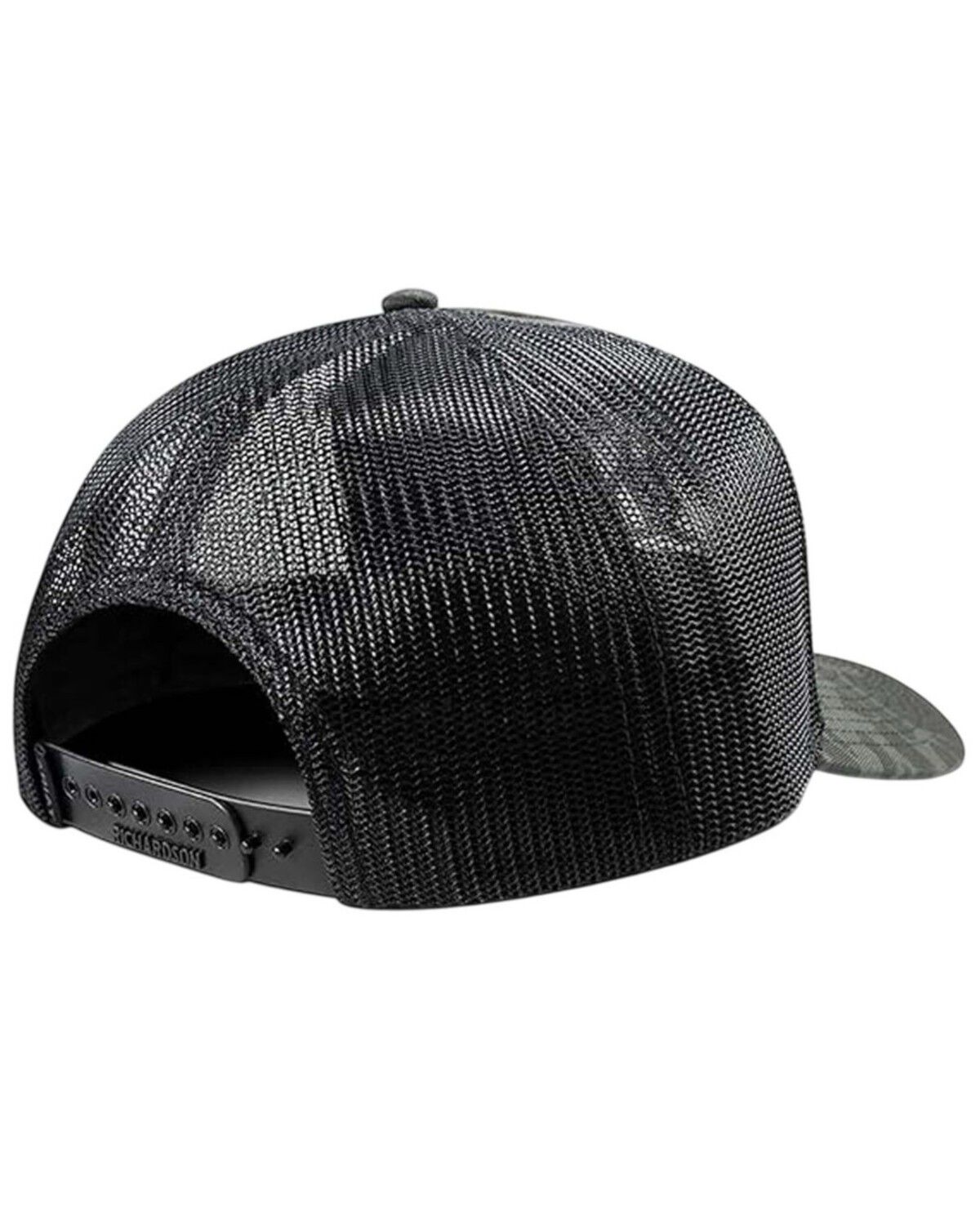 Image #2 - Ariat Men's Camo Logo Ball Cap, Black/grey, hi-res
