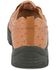 Image #7 - Roper Ostrich Print Leather Slip-On Shoes, , hi-res