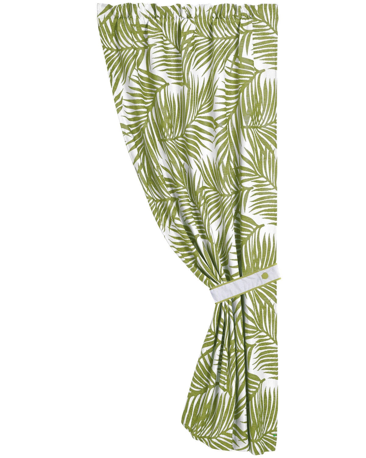 HiEnd Accents Fern Curtain, 48"X 84", Multi, hi-res