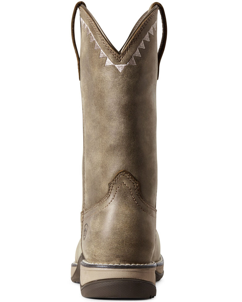 anthem round toe composite toe work boot