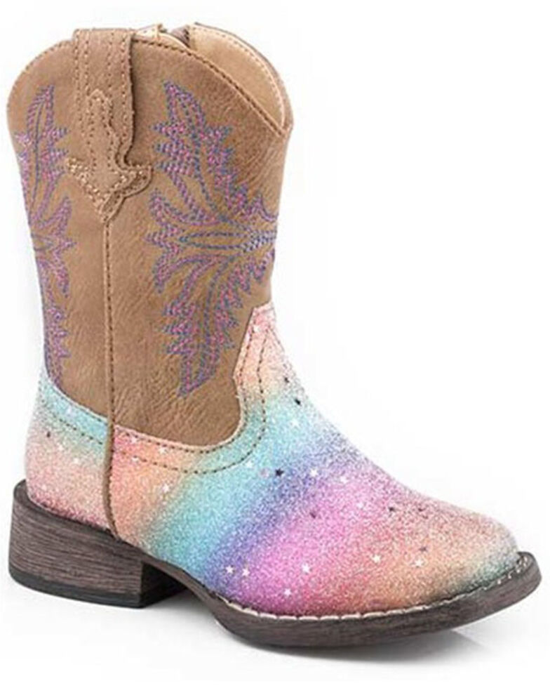 glitter western boots