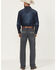 Image #3 - Cinch Men's White Label Medium Wash Relaxed Bootcut Denim Jeans, Grey, hi-res