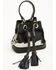Image #3 - Shyanne Aurora Mini Hair-On Bucket Coin Purse Bag Charm, Black, hi-res