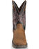 Image #4 - Justin Men's Tanker Western Work Boots - Steel Toe, Timber, hi-res