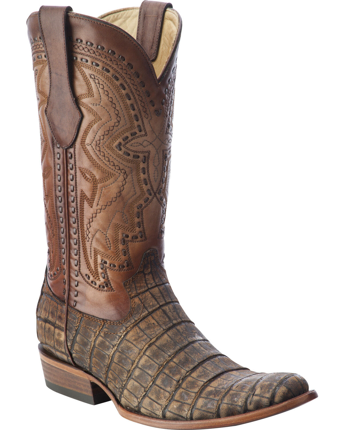 crocodile skin cowboy boots