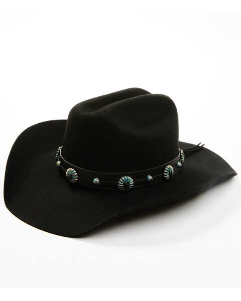 Idyllwind Women's Delgado Western Wool Felt Hat , Black, hi-res